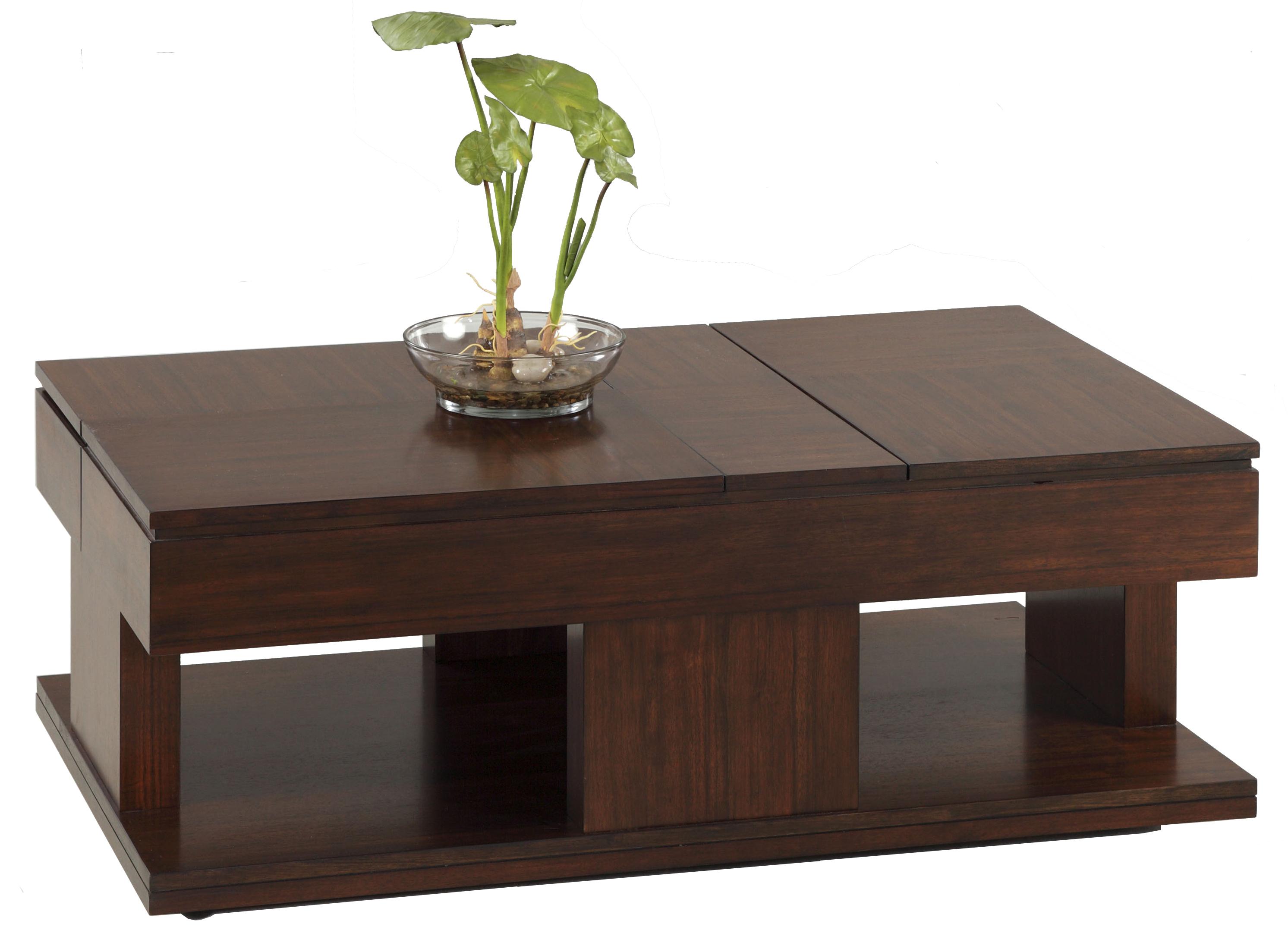 Progressive Furniture Le Mans Modern Double Lift Top Cocktail Table
